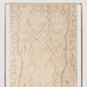 Rahim Hand-Knotted Beni Ourain Area Rug The Citizenry