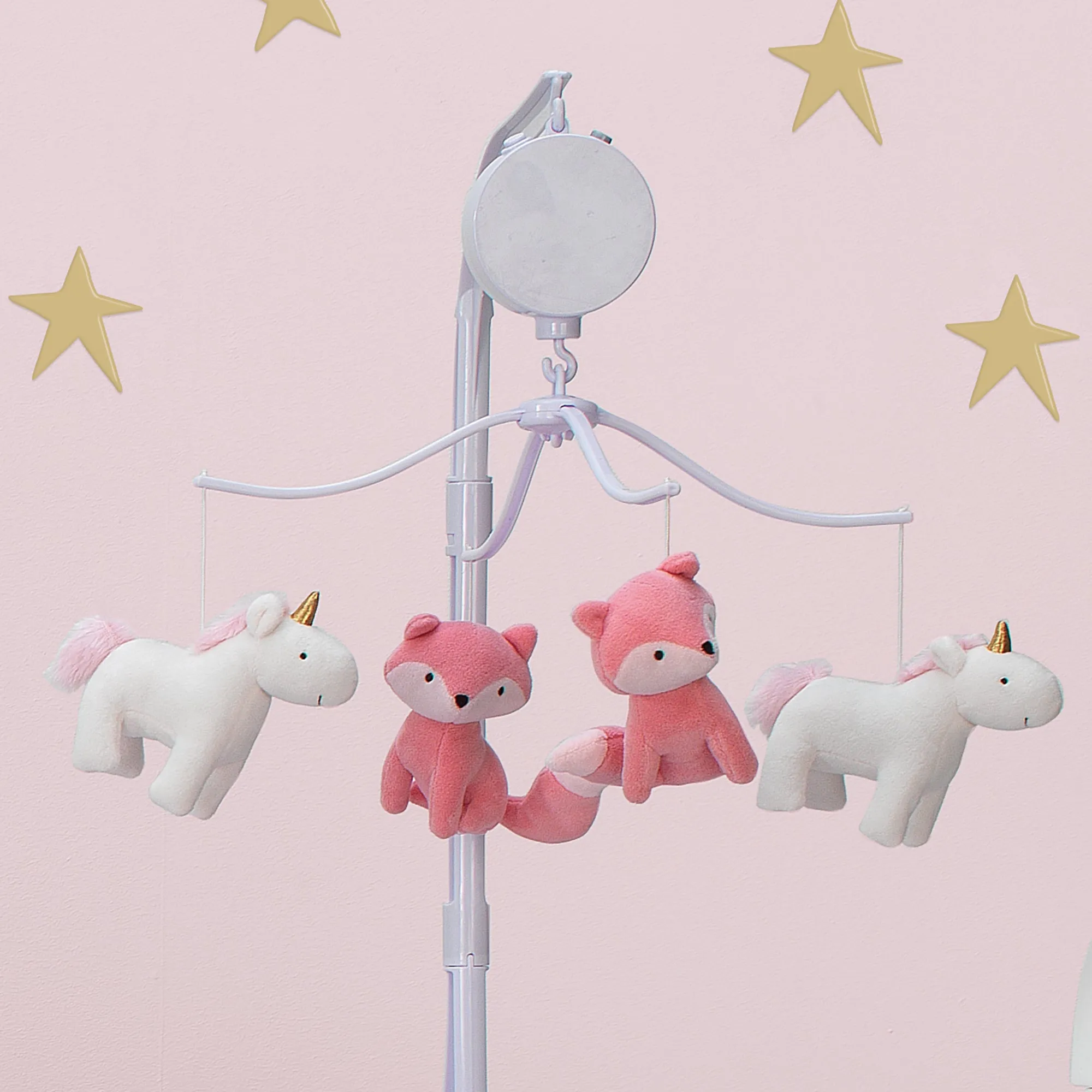 Rainbow Unicorn Musical Mobile