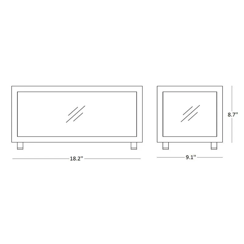 Rectangular Lightbox
