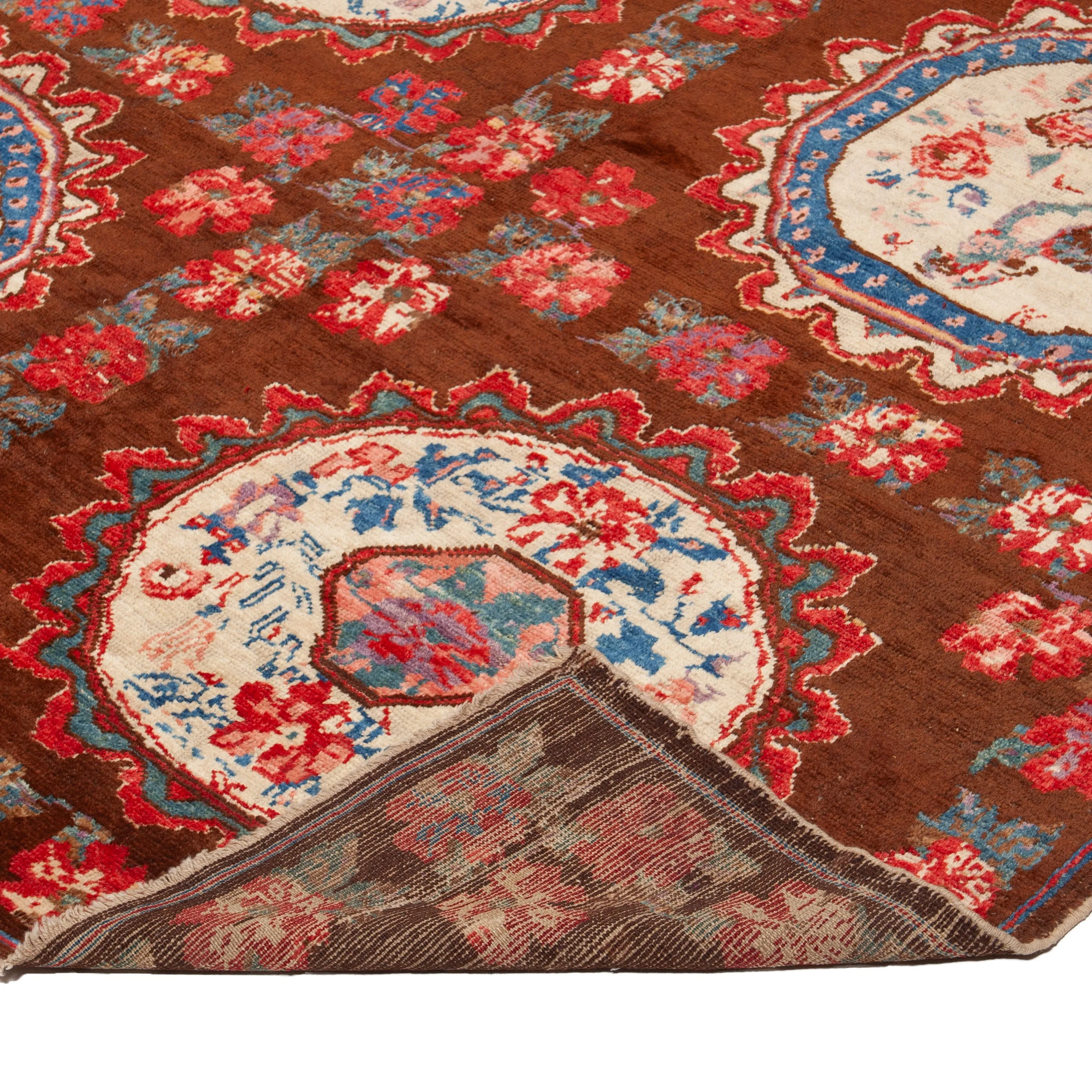 Red Antique Karabagh Rug - 10'4" x 15'9"