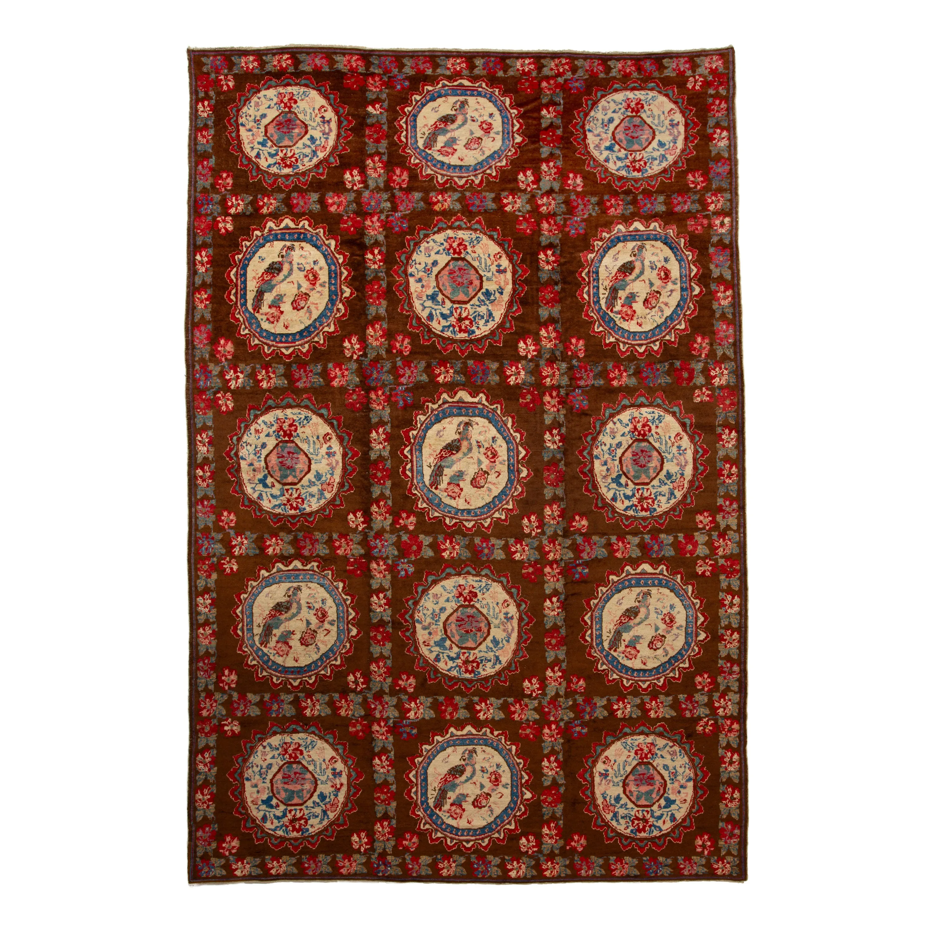 Red Antique Karabagh Rug - 10'4" x 15'9"