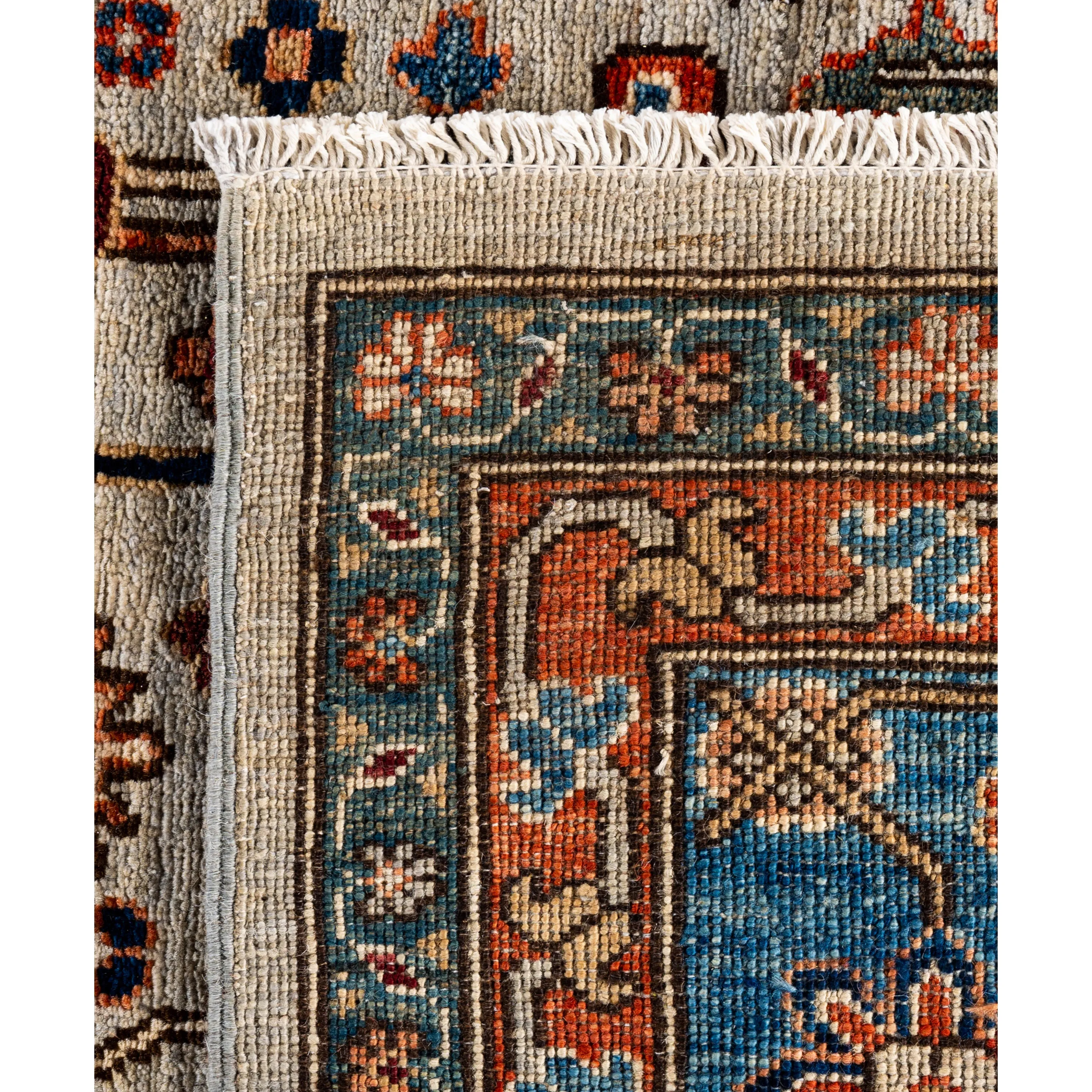 Red Traditional Serapi Wool Rug - 9'1" x 12'2"