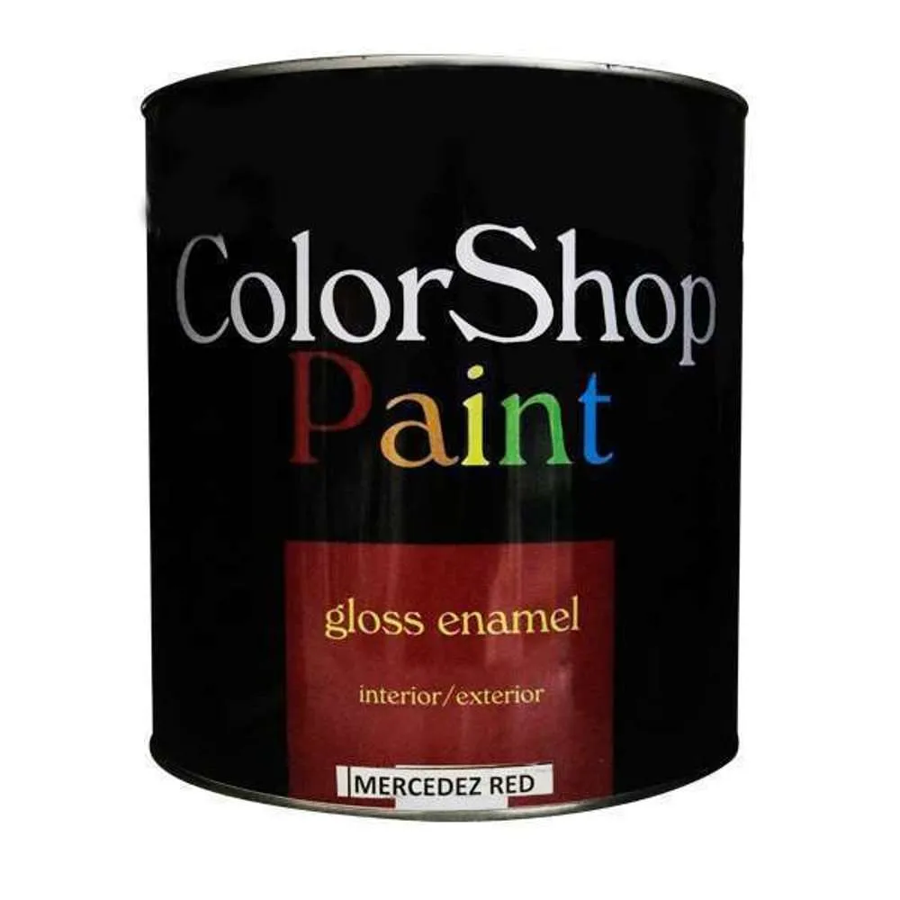 Resene ColorShop Gloss Enamel Mercedes Red 4L