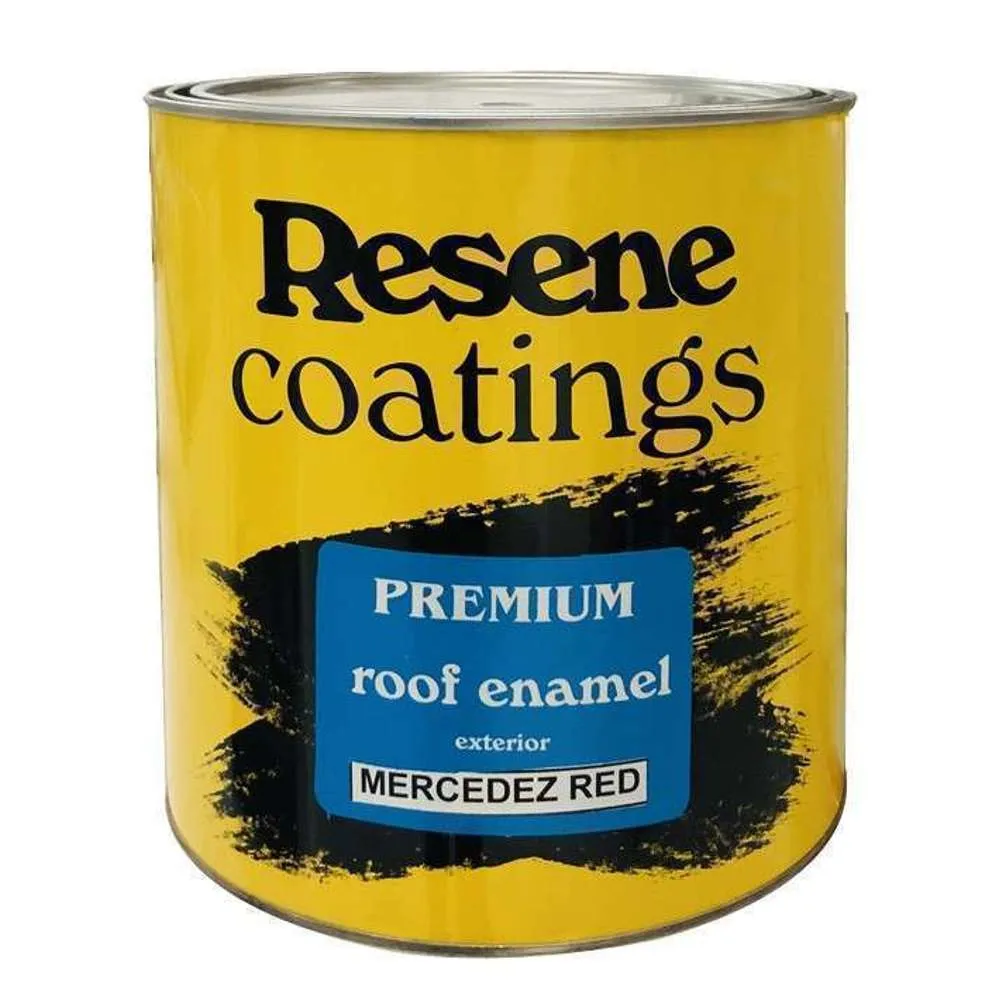 Resene Decorator Roof Enamel Mission Brown 4L