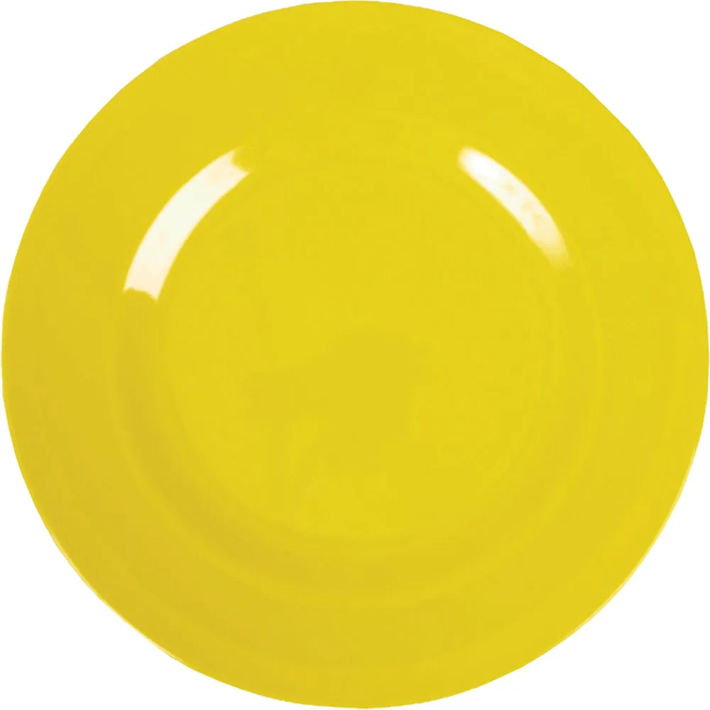 Rice DK Round Side Plate Yellow