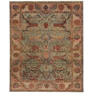 Rust Alchemy Transitional Wool Rug - 7'11" x 9'10"