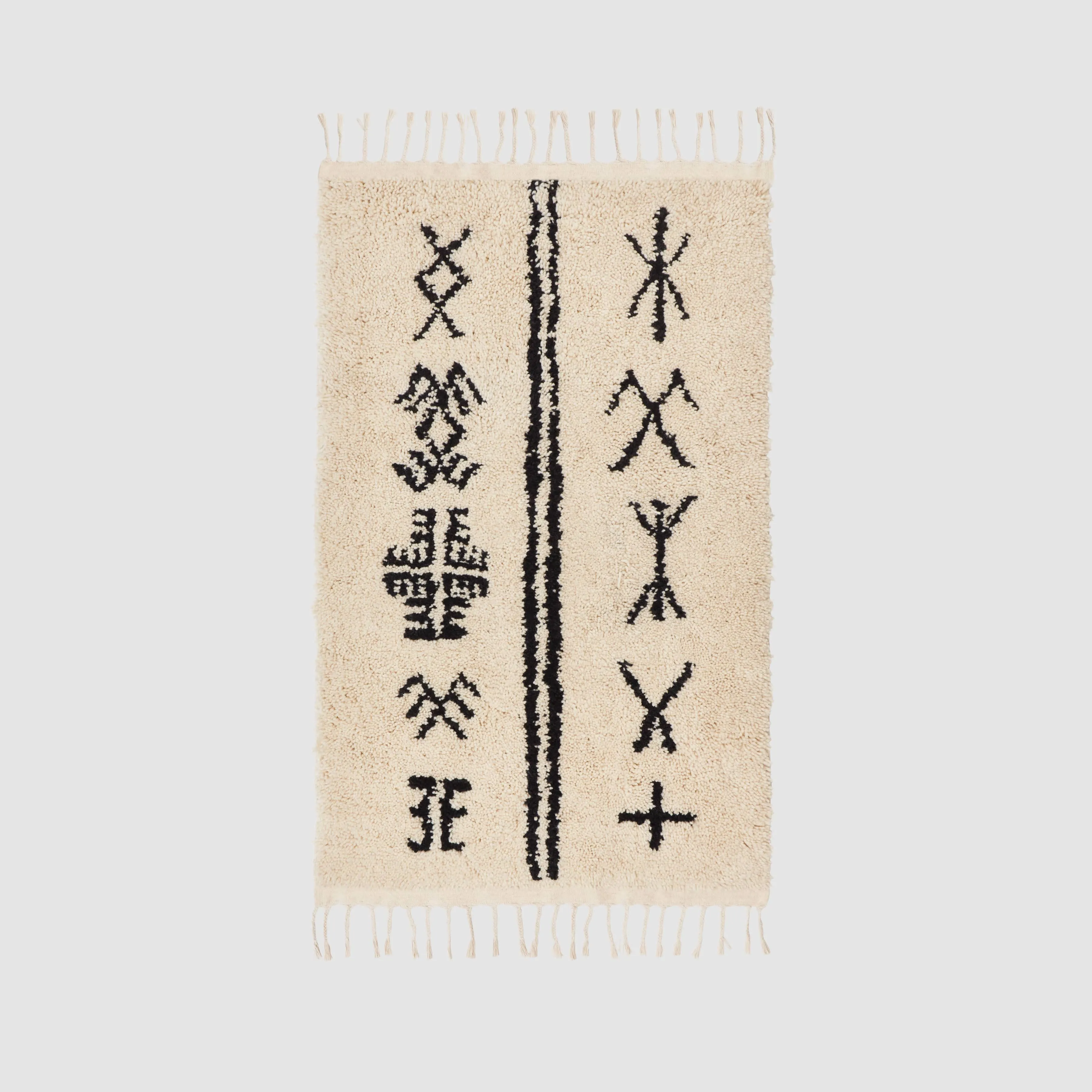 Salima Hand-Knotted Beni Ourain Accent Rug The Citizenry
