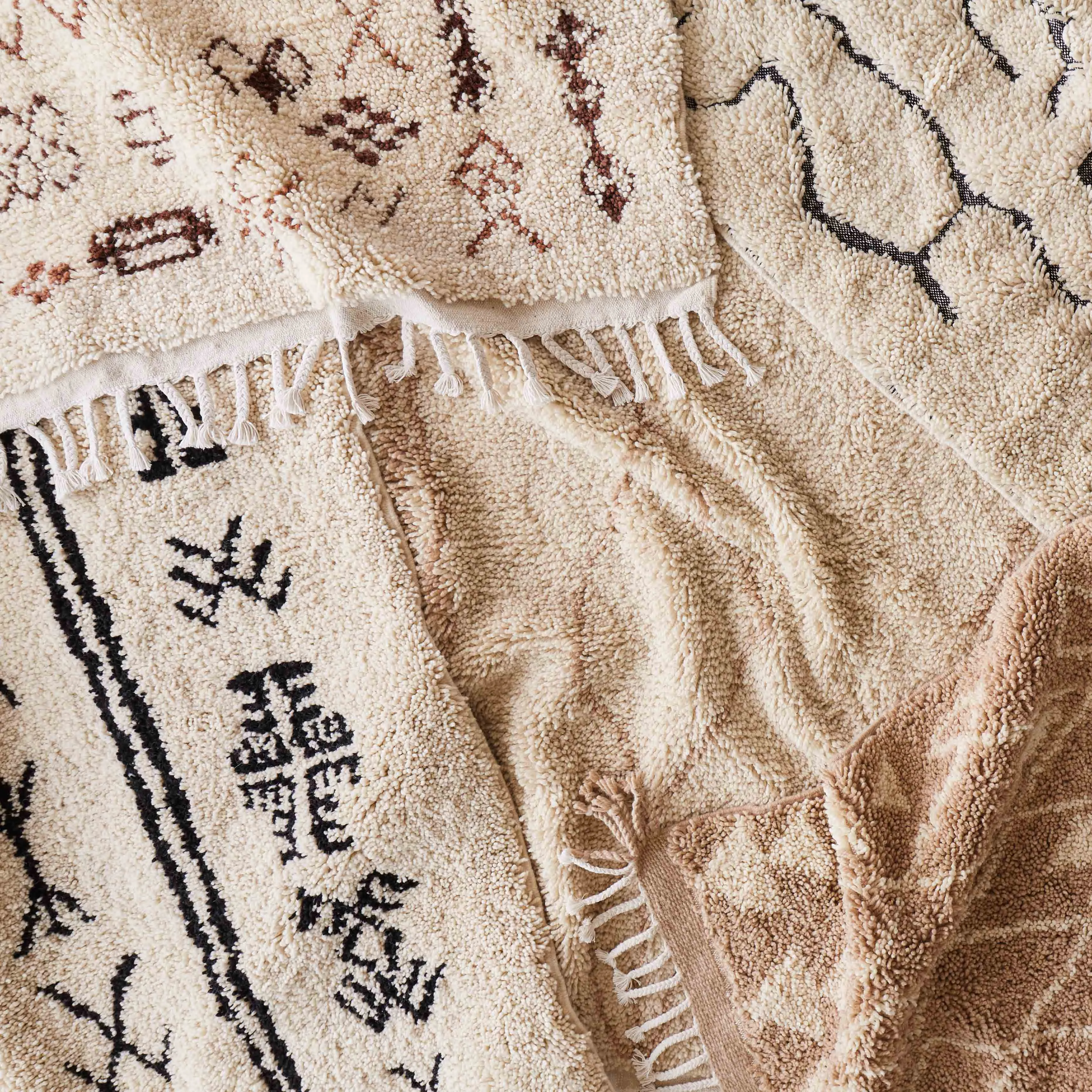 Salima Hand-Knotted Beni Ourain Accent Rug The Citizenry