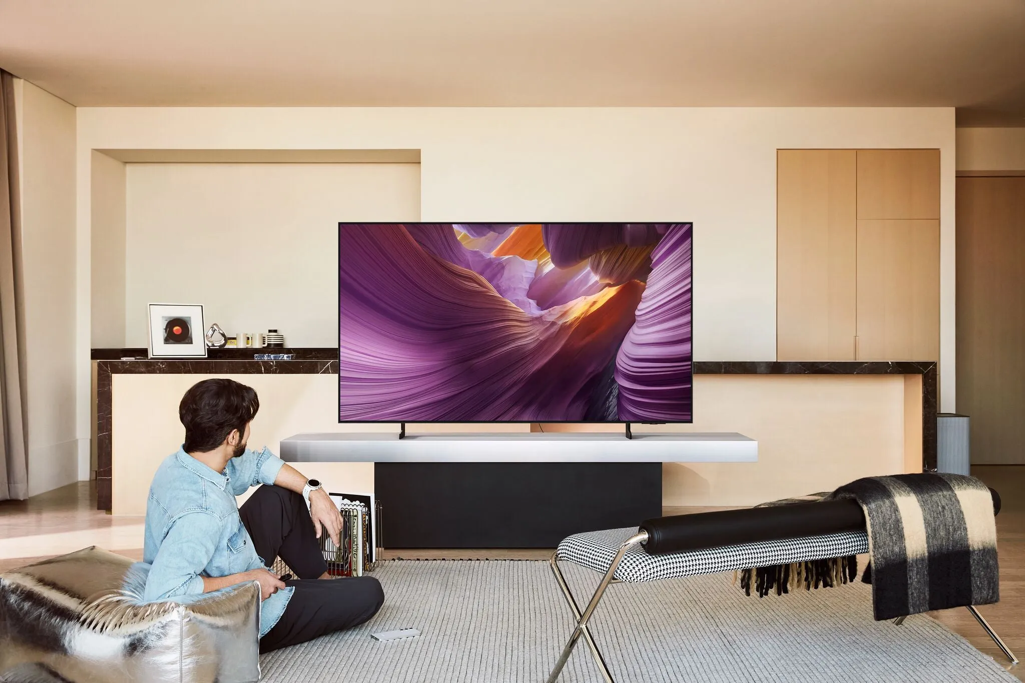 Samsung 65" 4K Smart S85F Tizen OLED TV - QN65S85FAFXZC