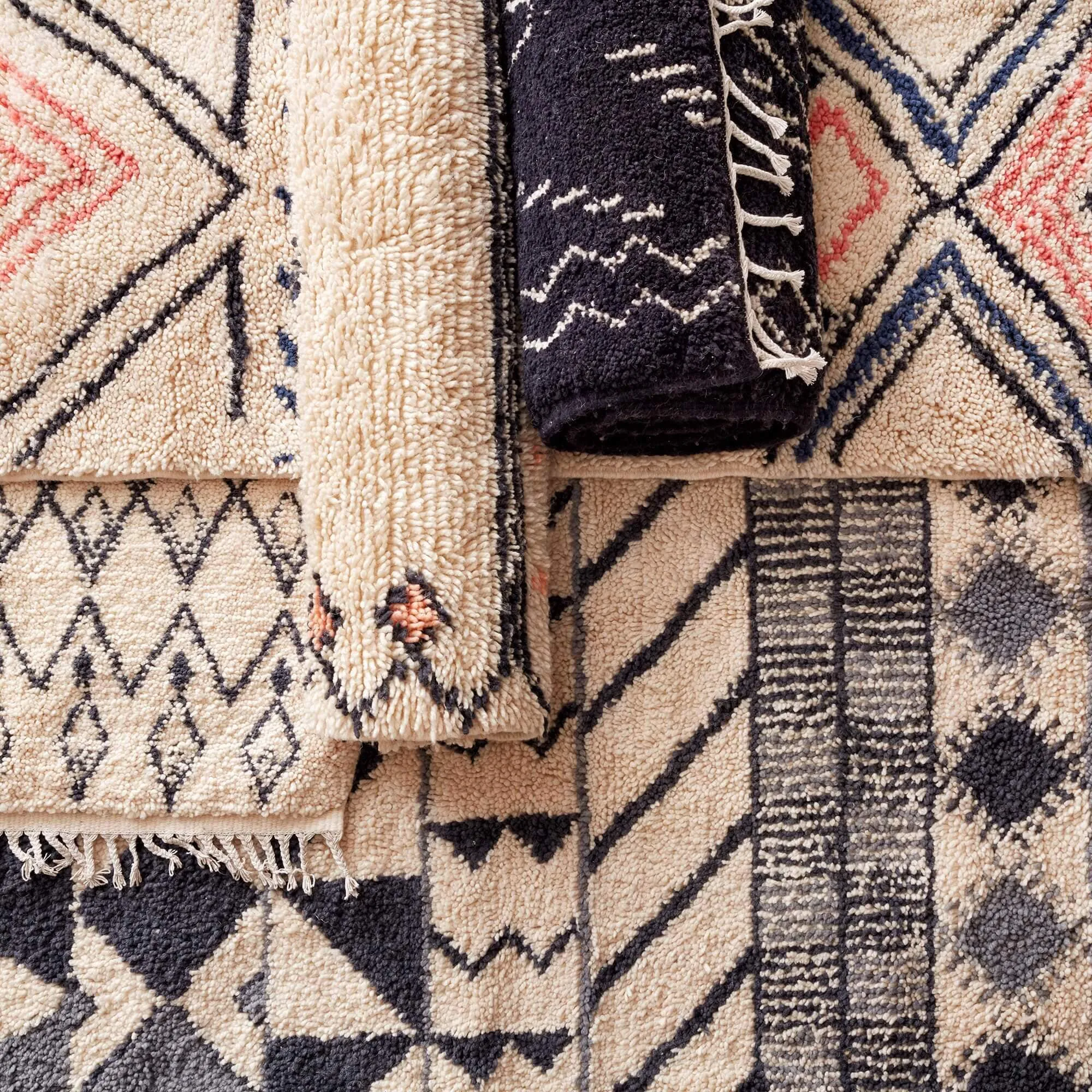 Sana Hand-Knotted Beni Ourain Accent Rug The Citizenry