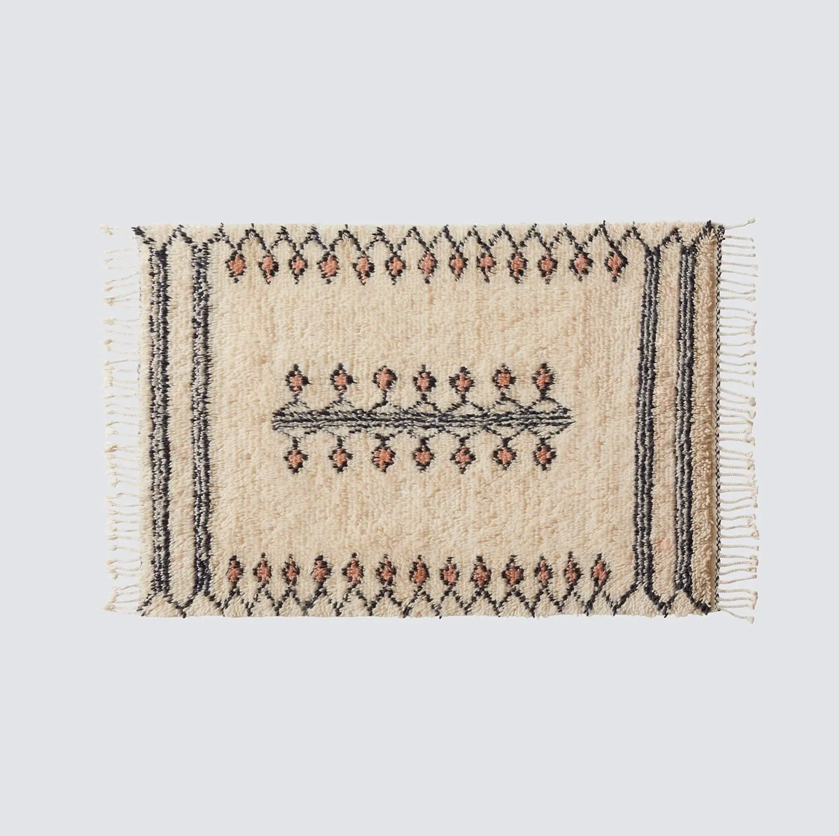 Sana Hand-Knotted Beni Ourain Accent Rug The Citizenry