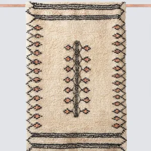 Sana Hand-Knotted Beni Ourain Accent Rug The Citizenry