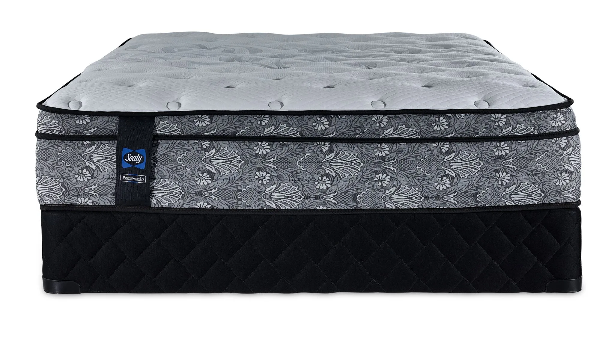 Sealy Posturepedic® Correct Comfort II Medium Eurotop Queen Mattress and Boxspring
