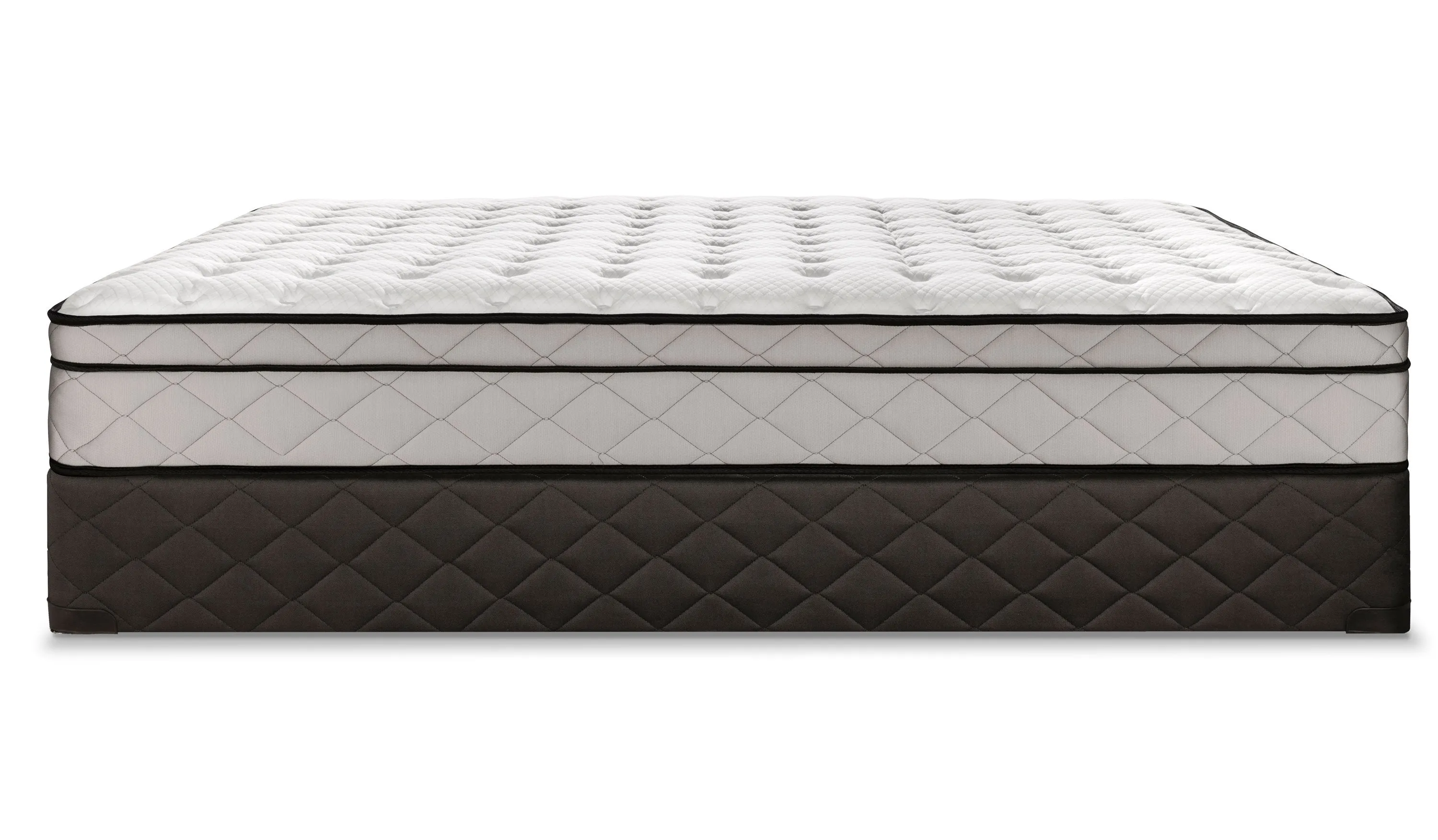 Sealy Shimmery Cushion Firm Twin Mattress and Boxspring Set