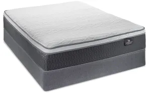 Serta Lush Plush Queen Mattress and Low-Profile Boxspring Set
