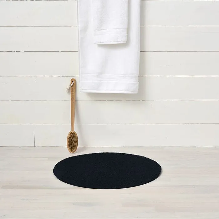 Shag Dot Indoor/Outdoor Round Mat