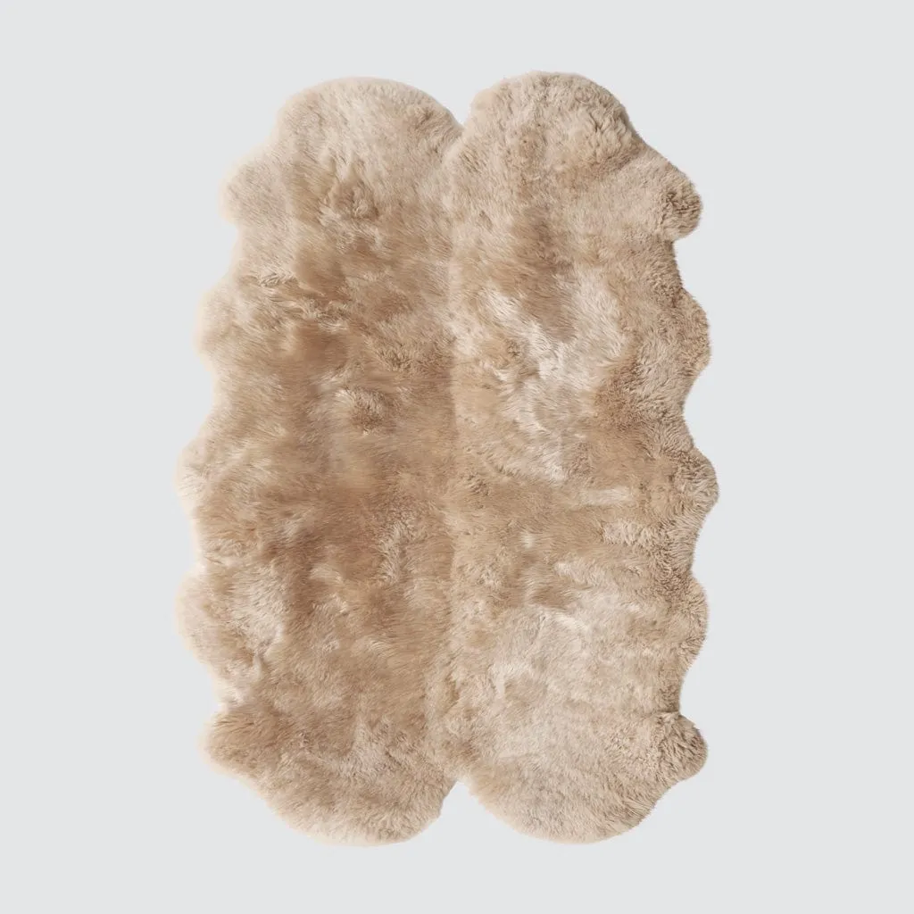 Sheepskin Accent Rug - Tan The Citizenry