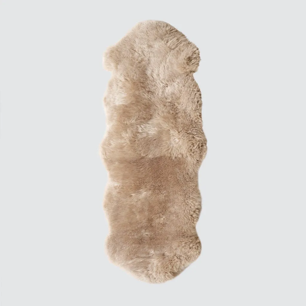 Sheepskin Accent Rug - Tan The Citizenry