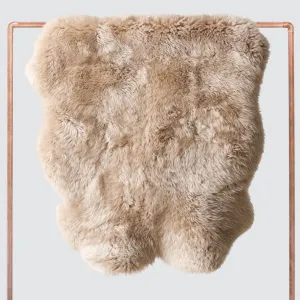 Sheepskin Accent Rug - Tan The Citizenry