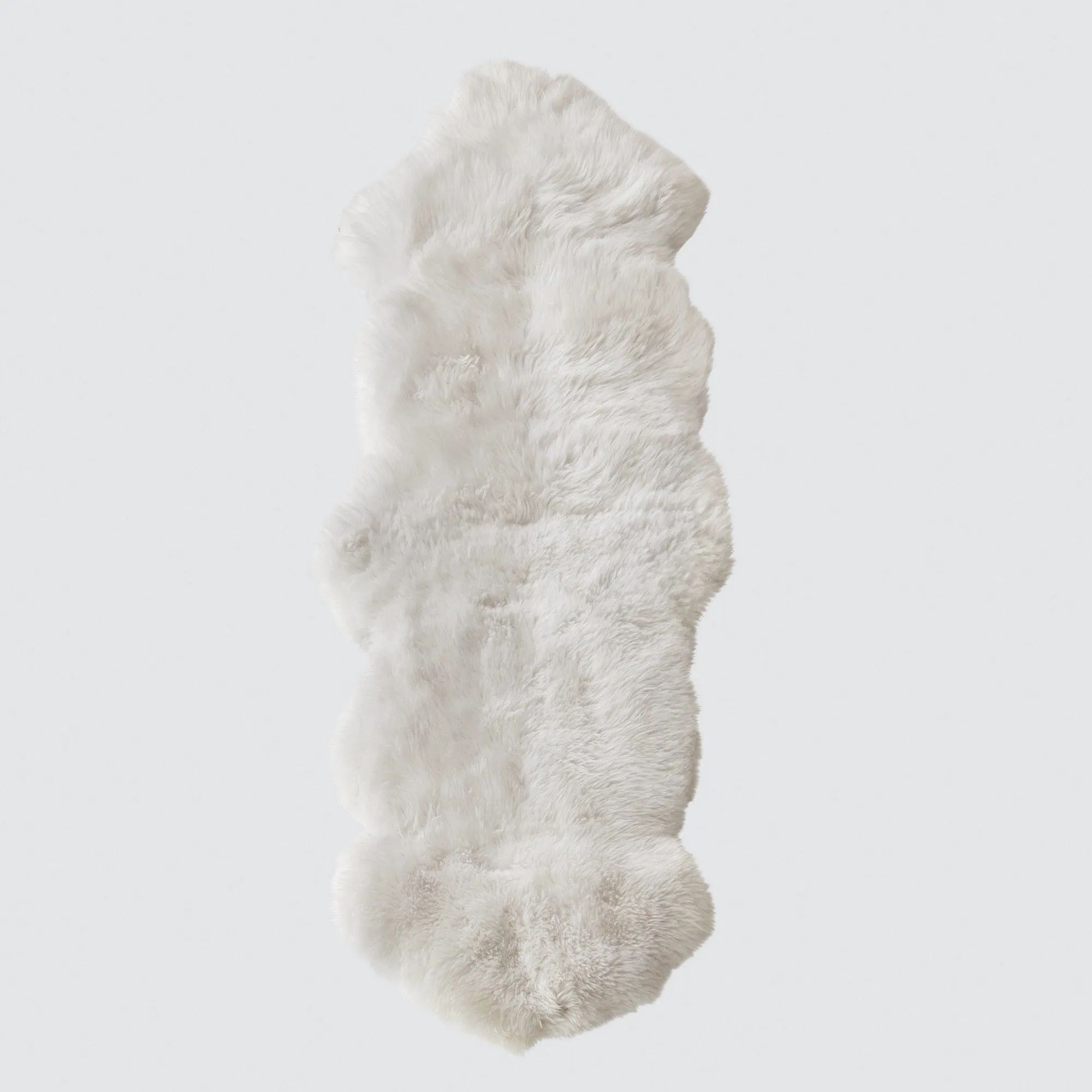 Sheepskin Accent Rug - White The Citizenry