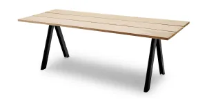 Skagerak Overlap Table, Anthracite Black