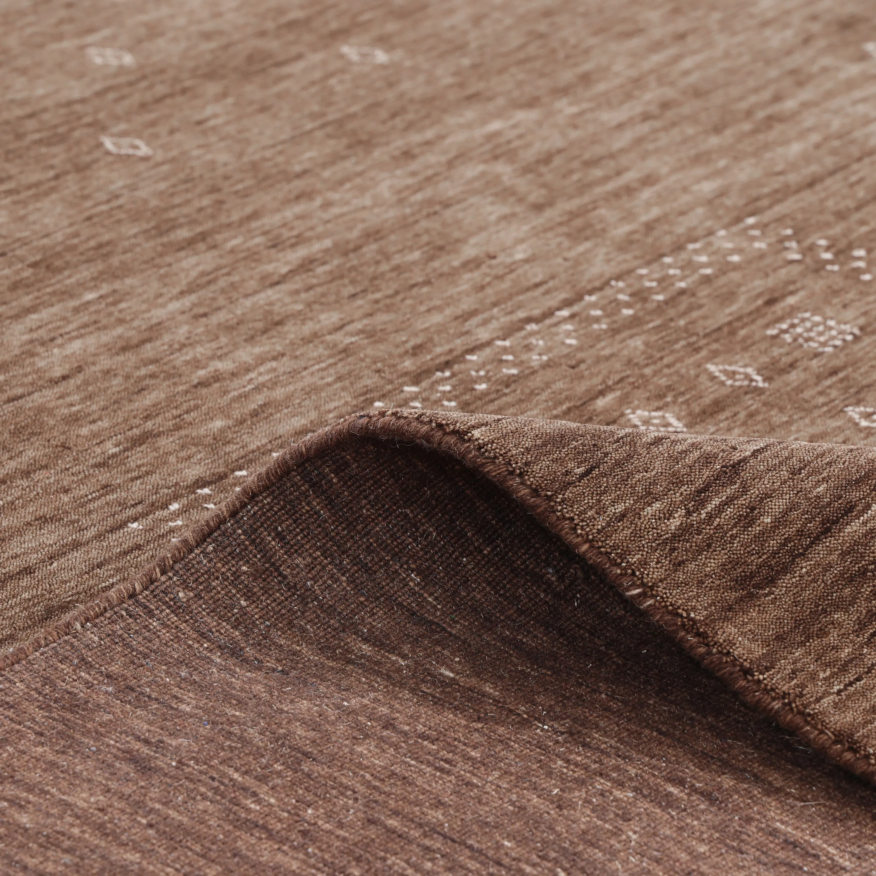 Solid Indo Gabbeh Wool Rug