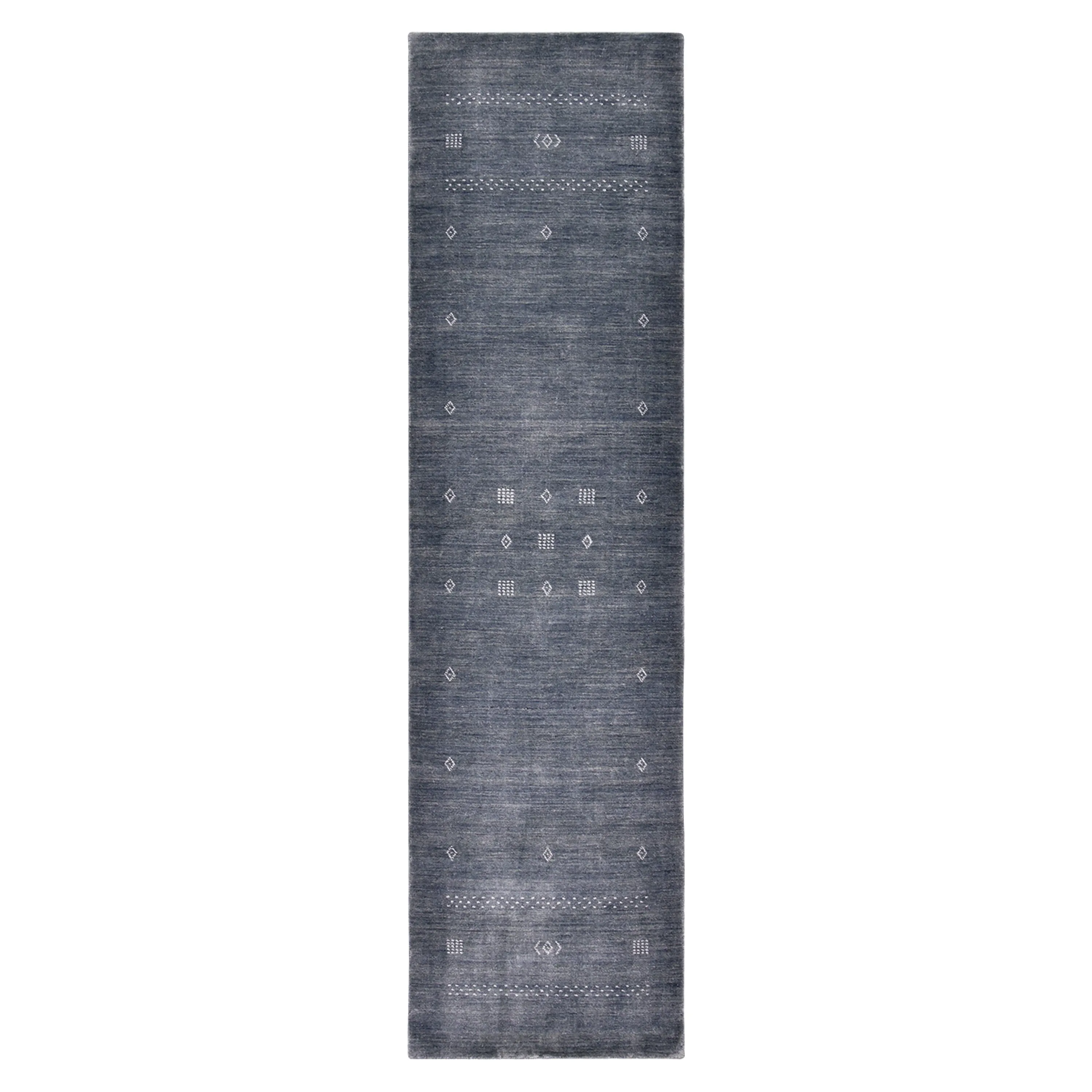 Solid Indo Gabbeh Wool Rug