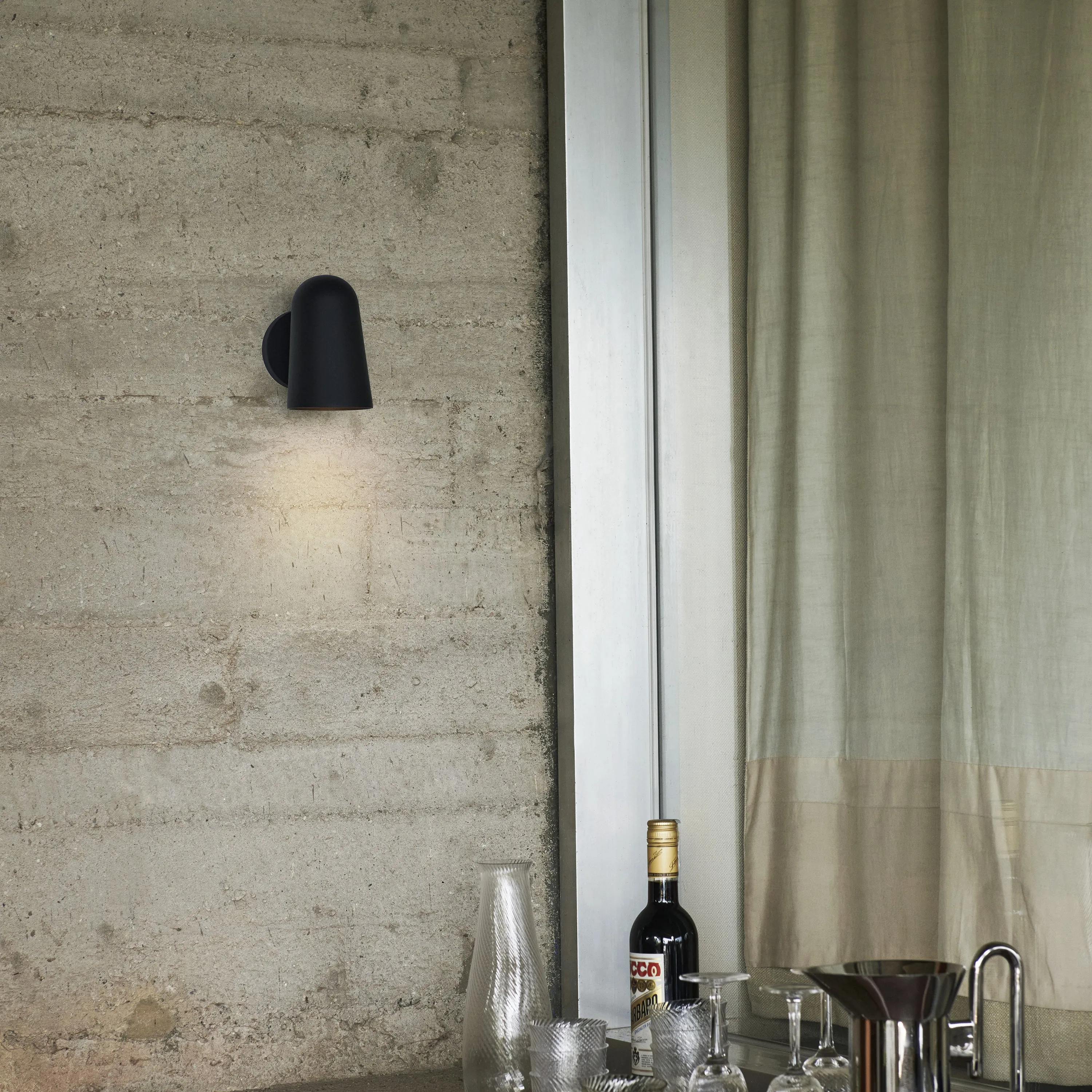 Solid Wall Sconce