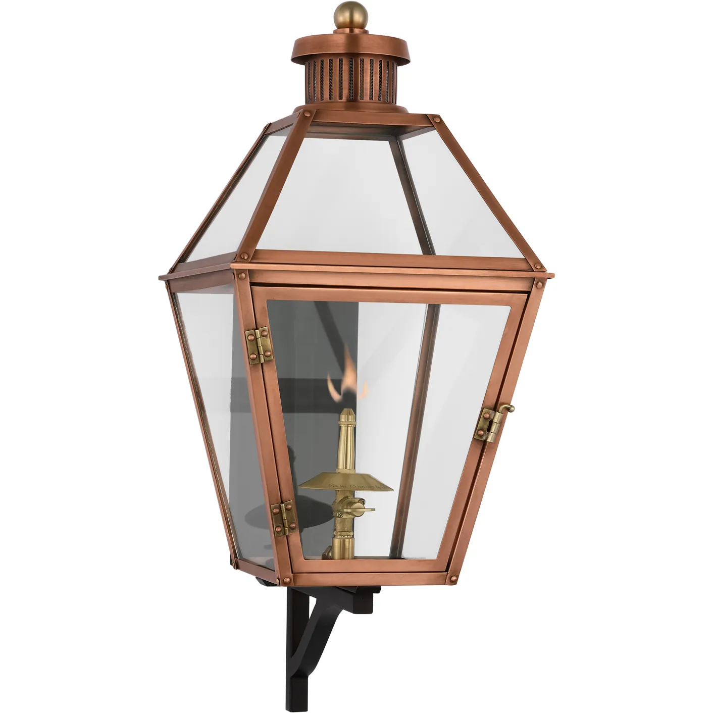 Stratford Small Bracketed Gas Wall Lantern