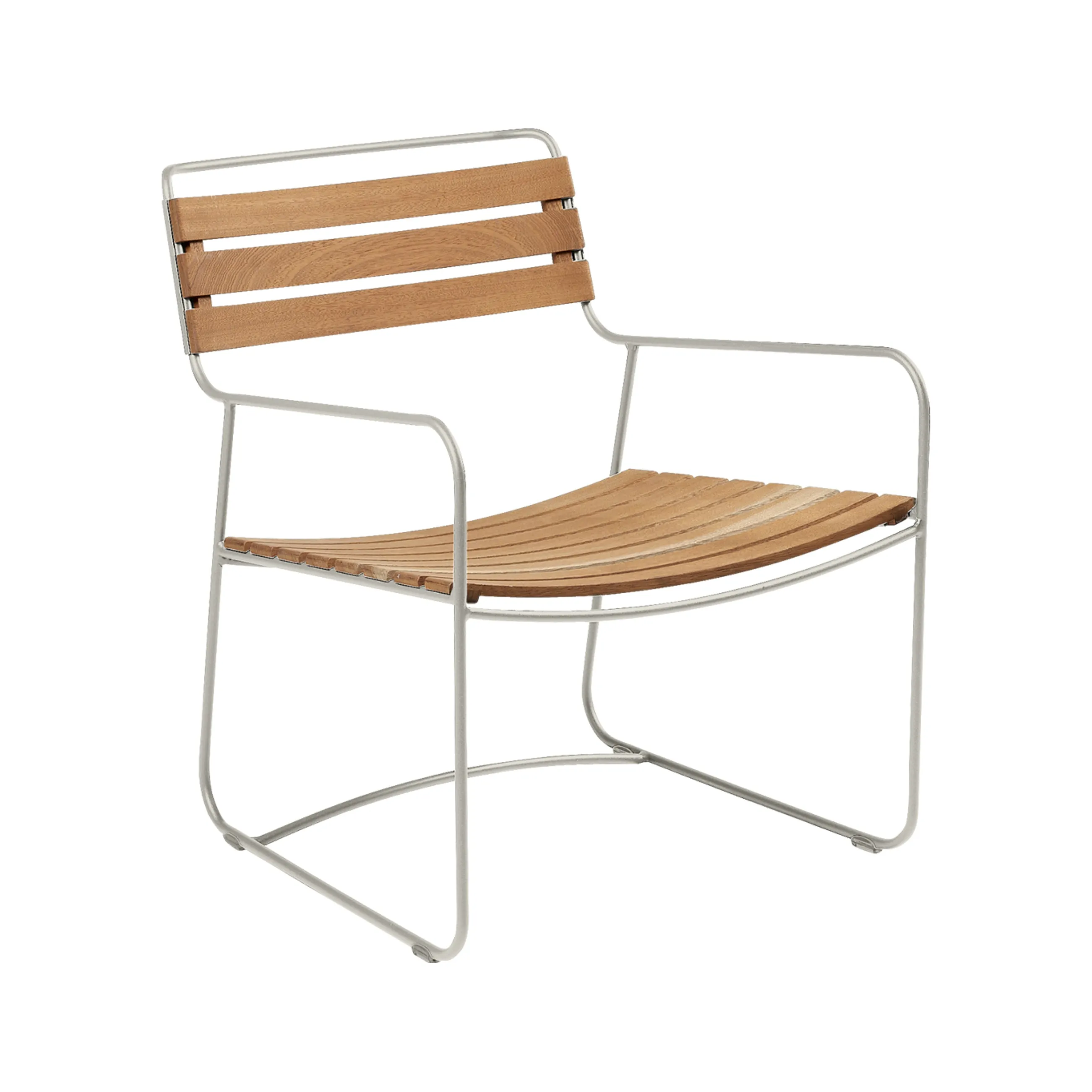 Surprising Teak Low Armchair