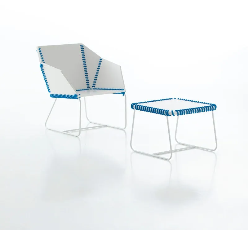 Textile Outdoor Lounge Chair