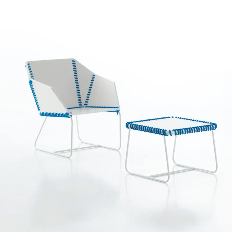 Textile Outdoor Lounge Chair
