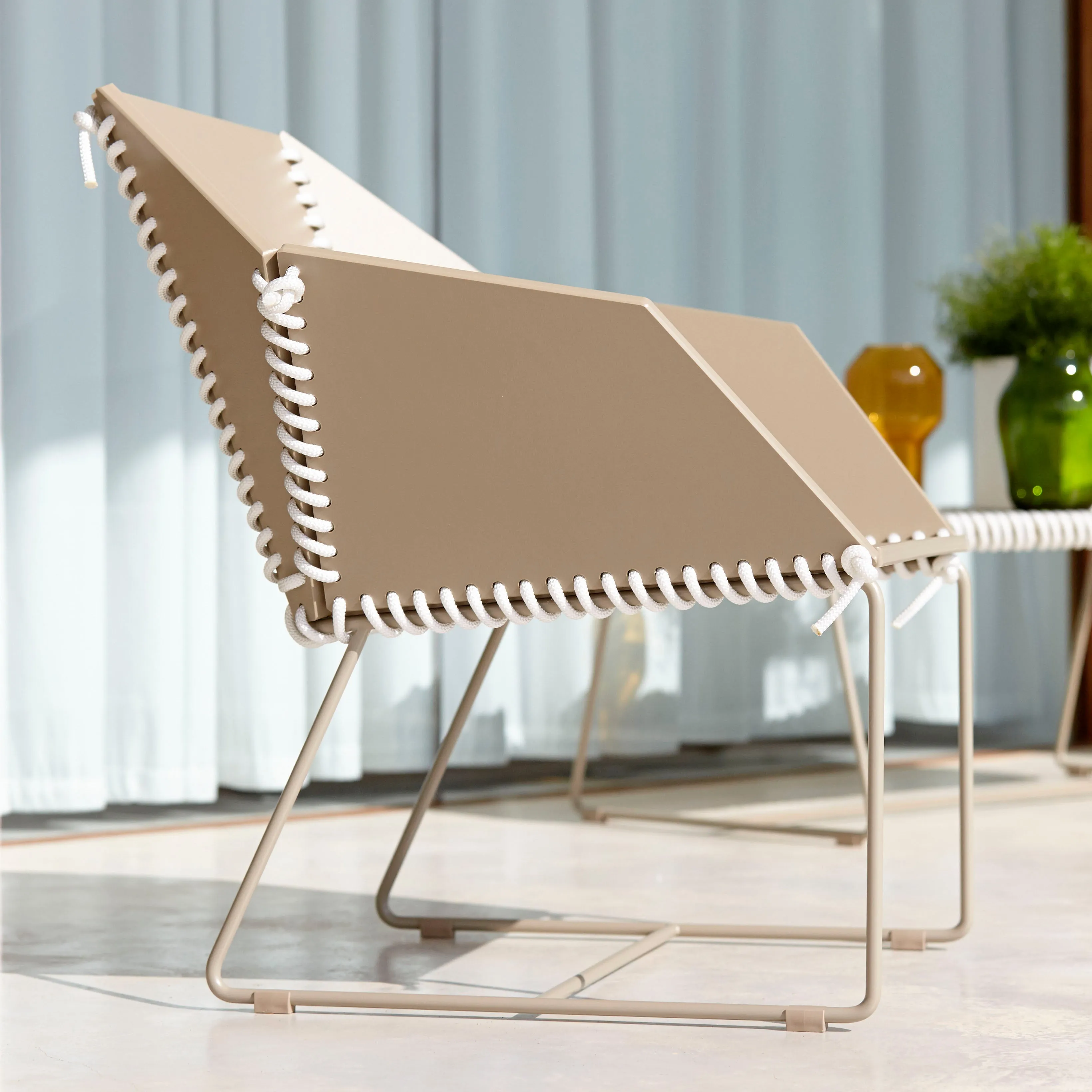Textile Outdoor Lounge Chair