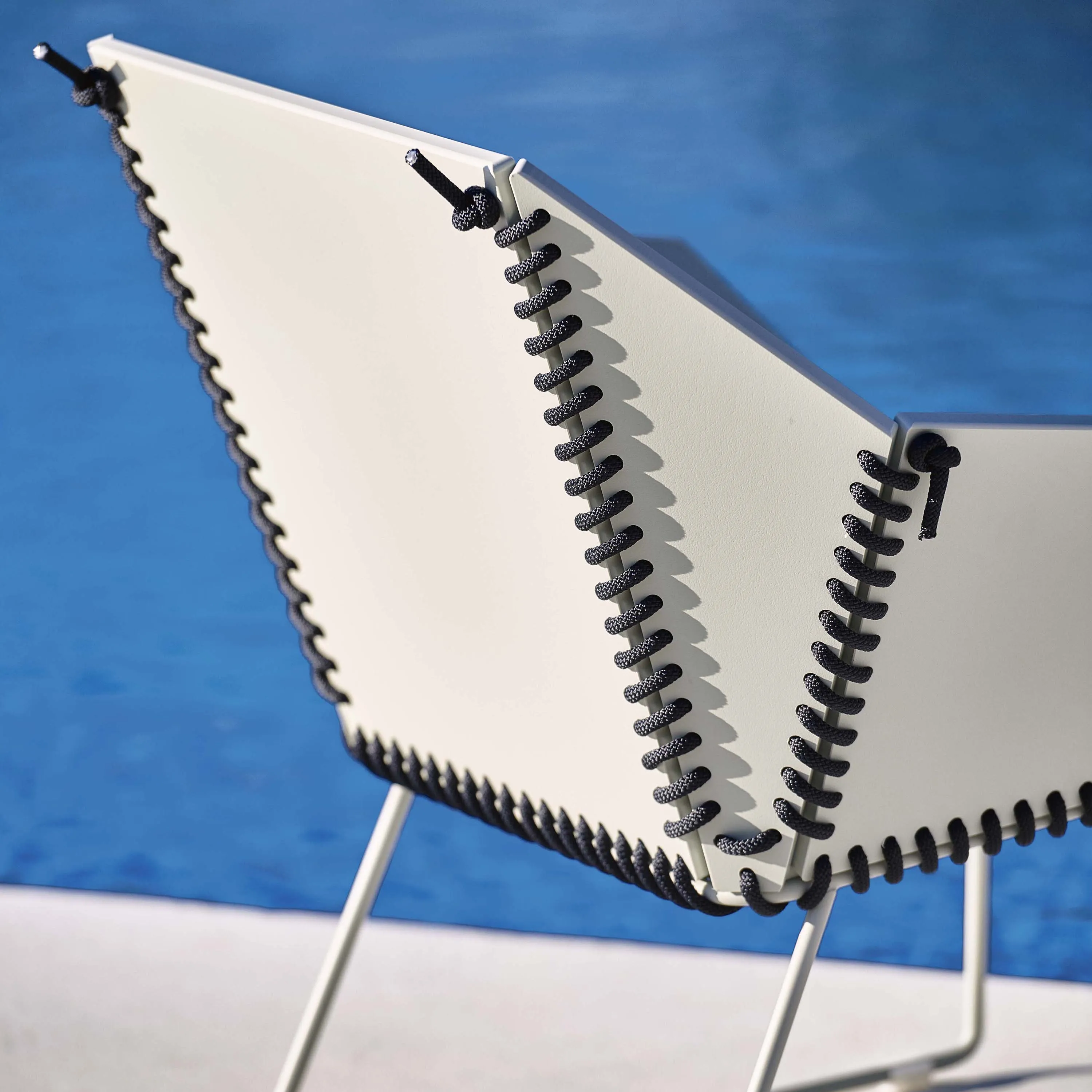 Textile Outdoor Lounge Chair