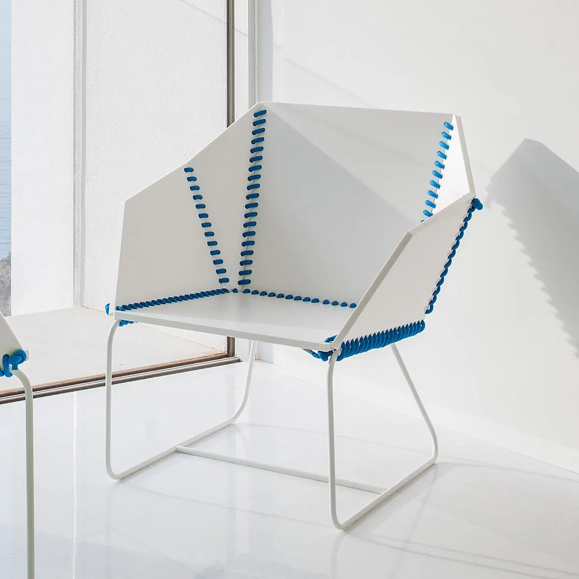 Textile Outdoor Lounge Chair