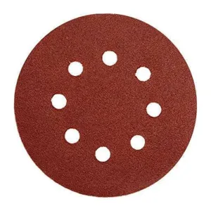Tolsen Velcro Abrasive Discs 8 Hole x 125mm G120 5pc