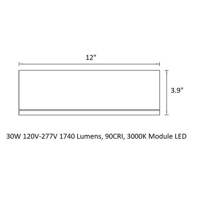 Tube Indoor/Outdoor Flush Mount