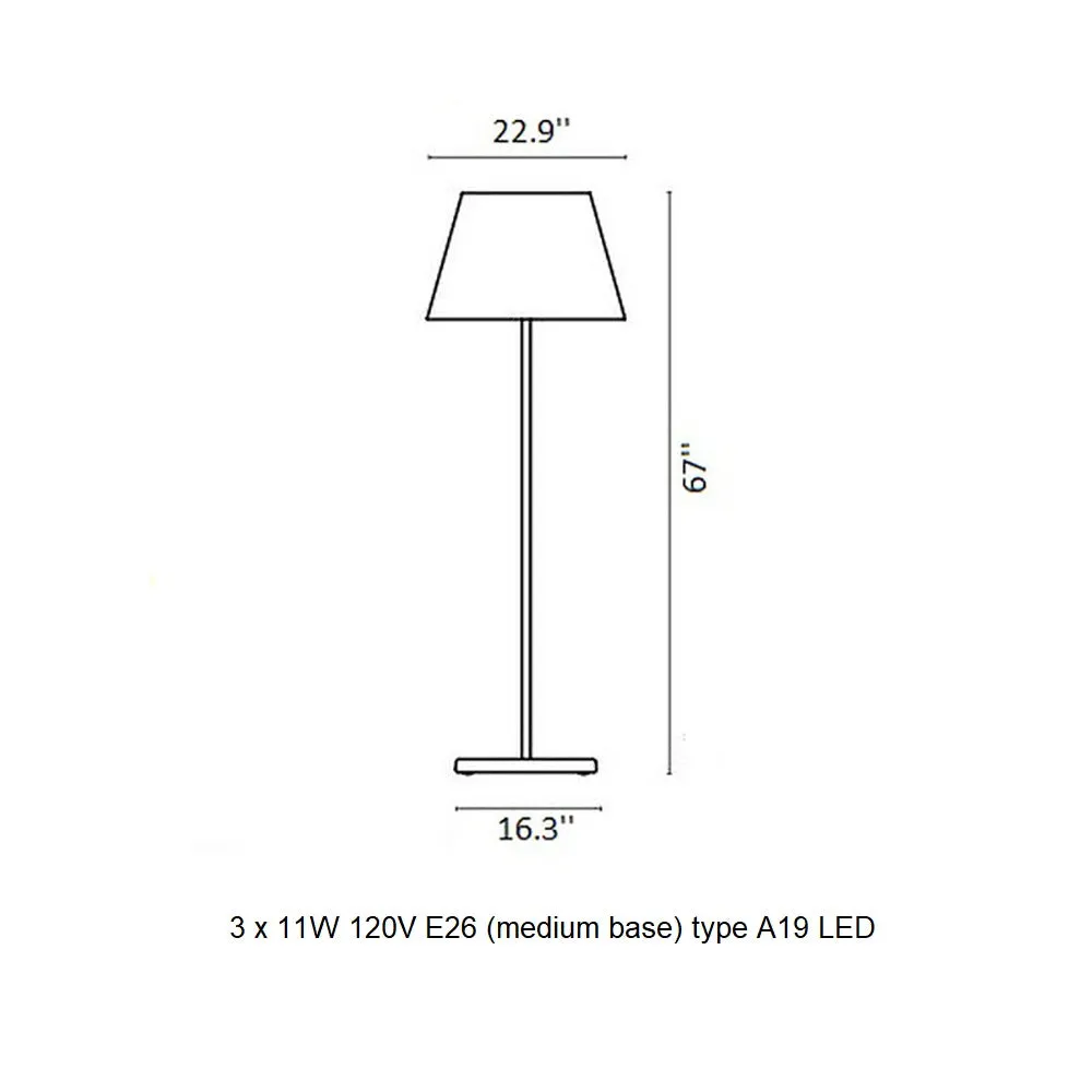 TXL 2019 LED Outdoor Floor Lamp