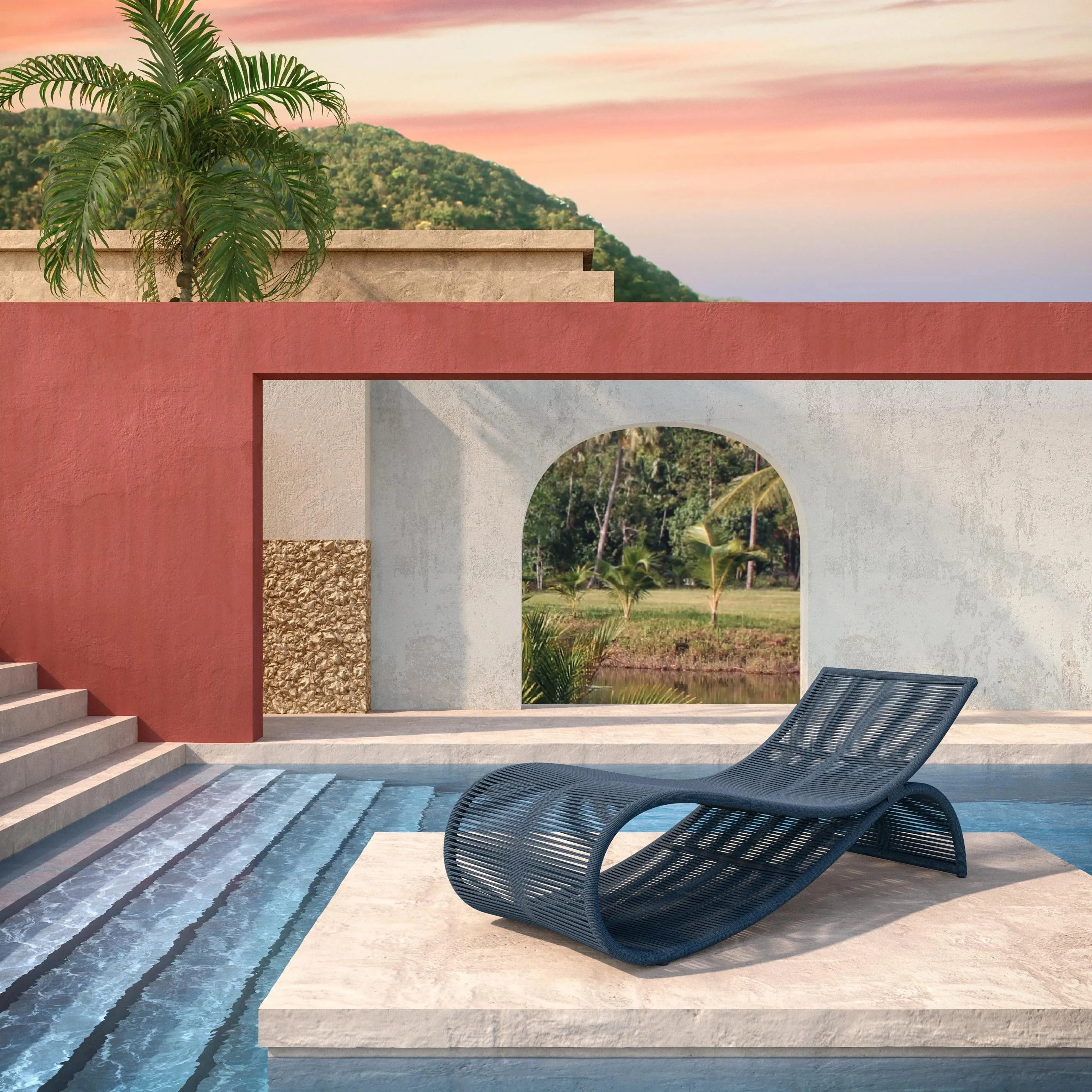 Wave Chaise Lounge