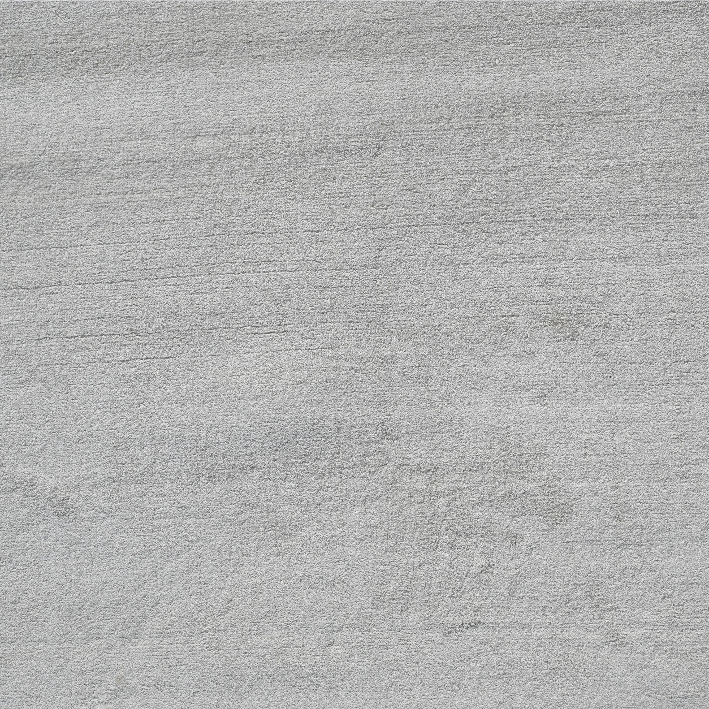 White Solid Silk Rug - 8' x 10'