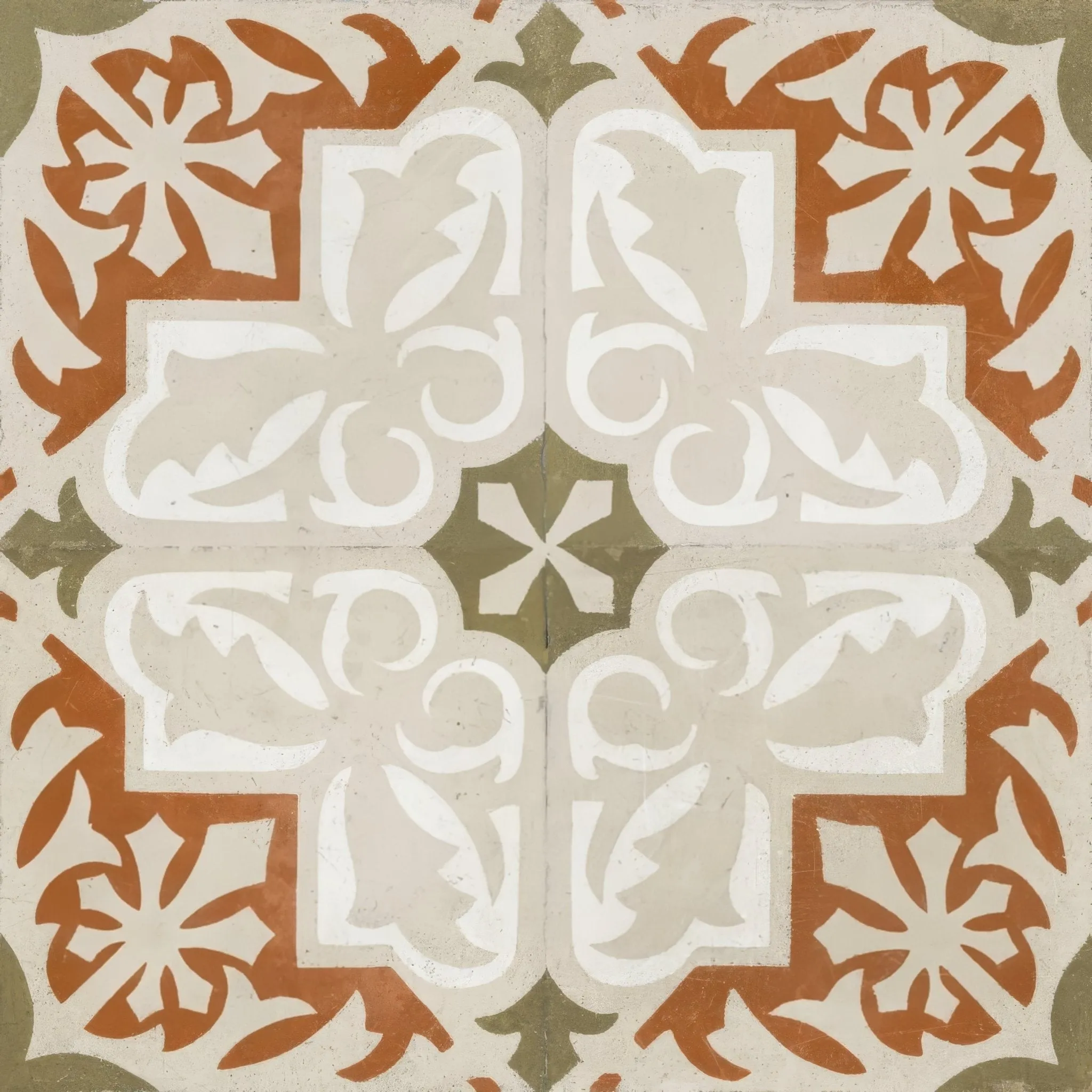 Zayda Terracotta Matt Vitrified Ceramic 450x450mm