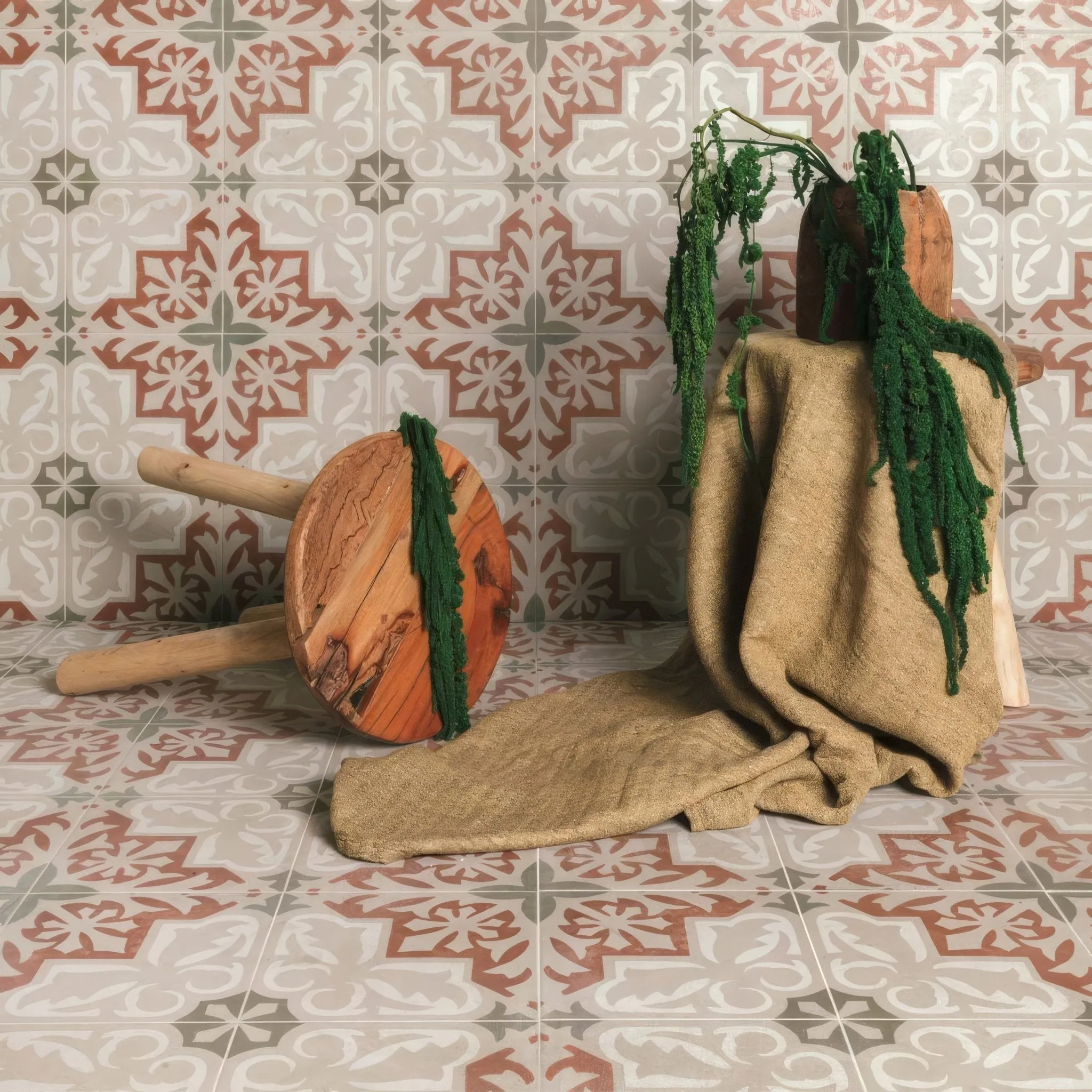 Zayda Terracotta Matt Vitrified Ceramic 450x450mm