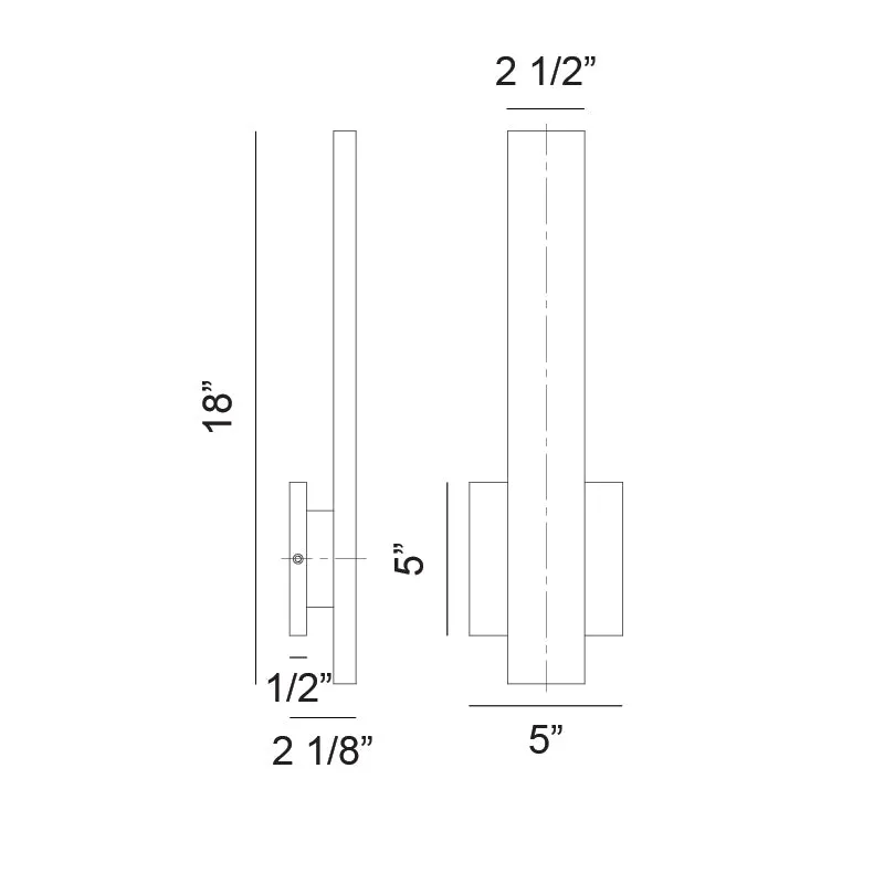 Zayden 1-Light Outdoor Wall Light